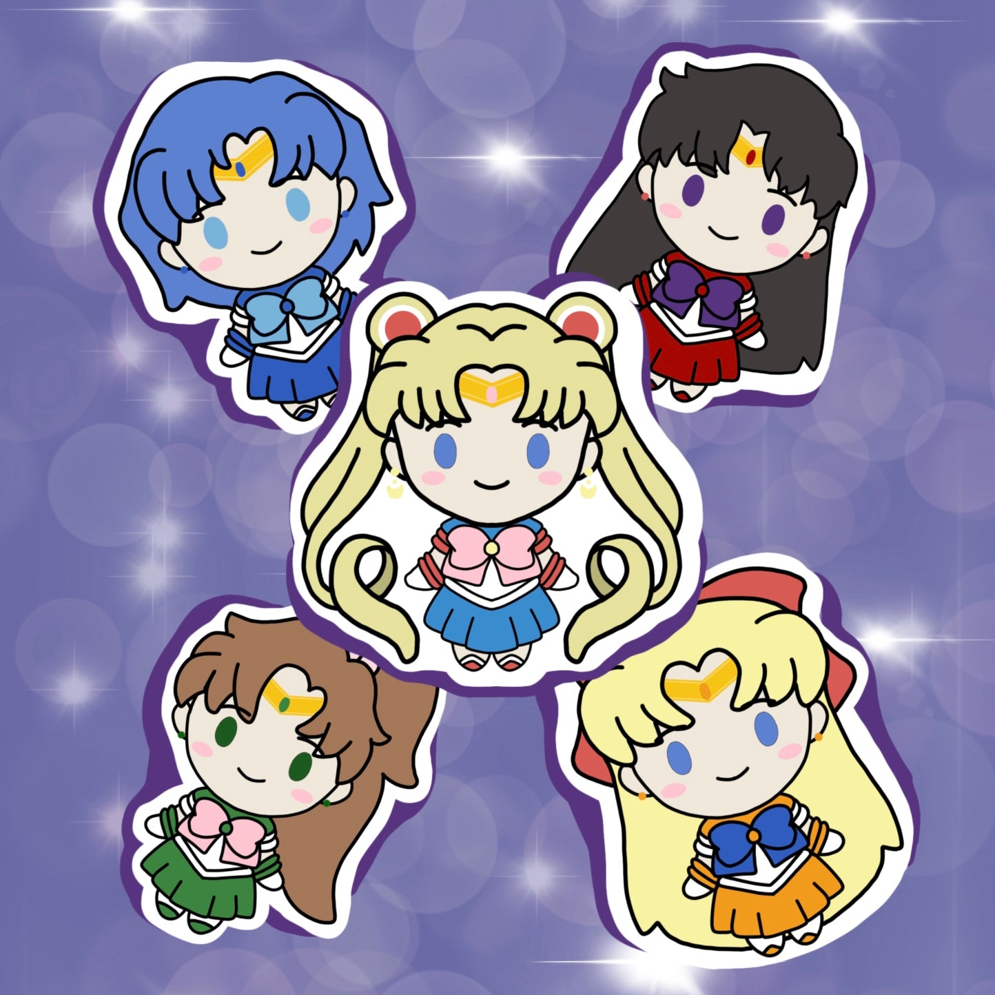 Sailor Scout Sticker