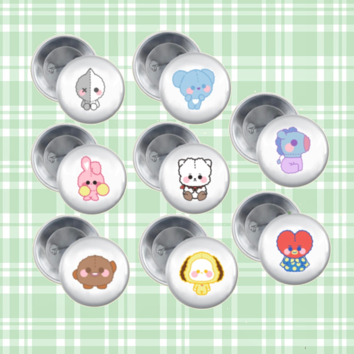 BT21 Button Pack