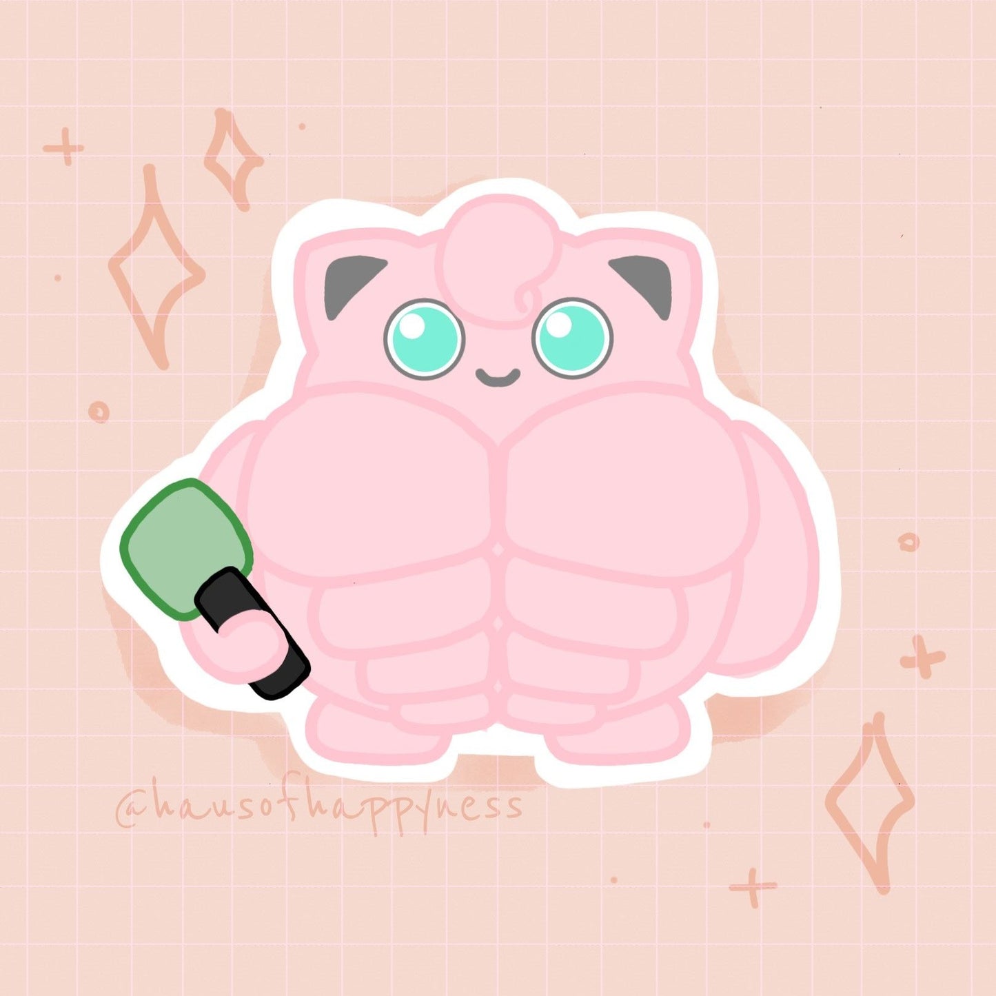 JigglyBuff Sticker