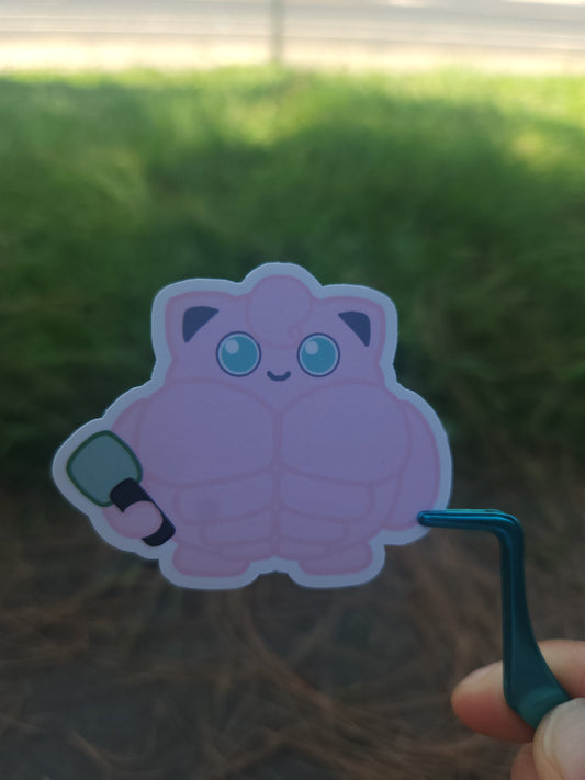 JigglyBuff Sticker