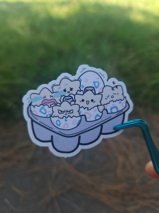 A Dozen of Togepi Sticker